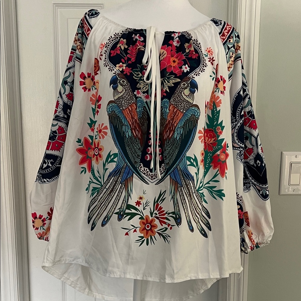 Floral Print Women's Top